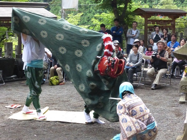 太神楽の様子1