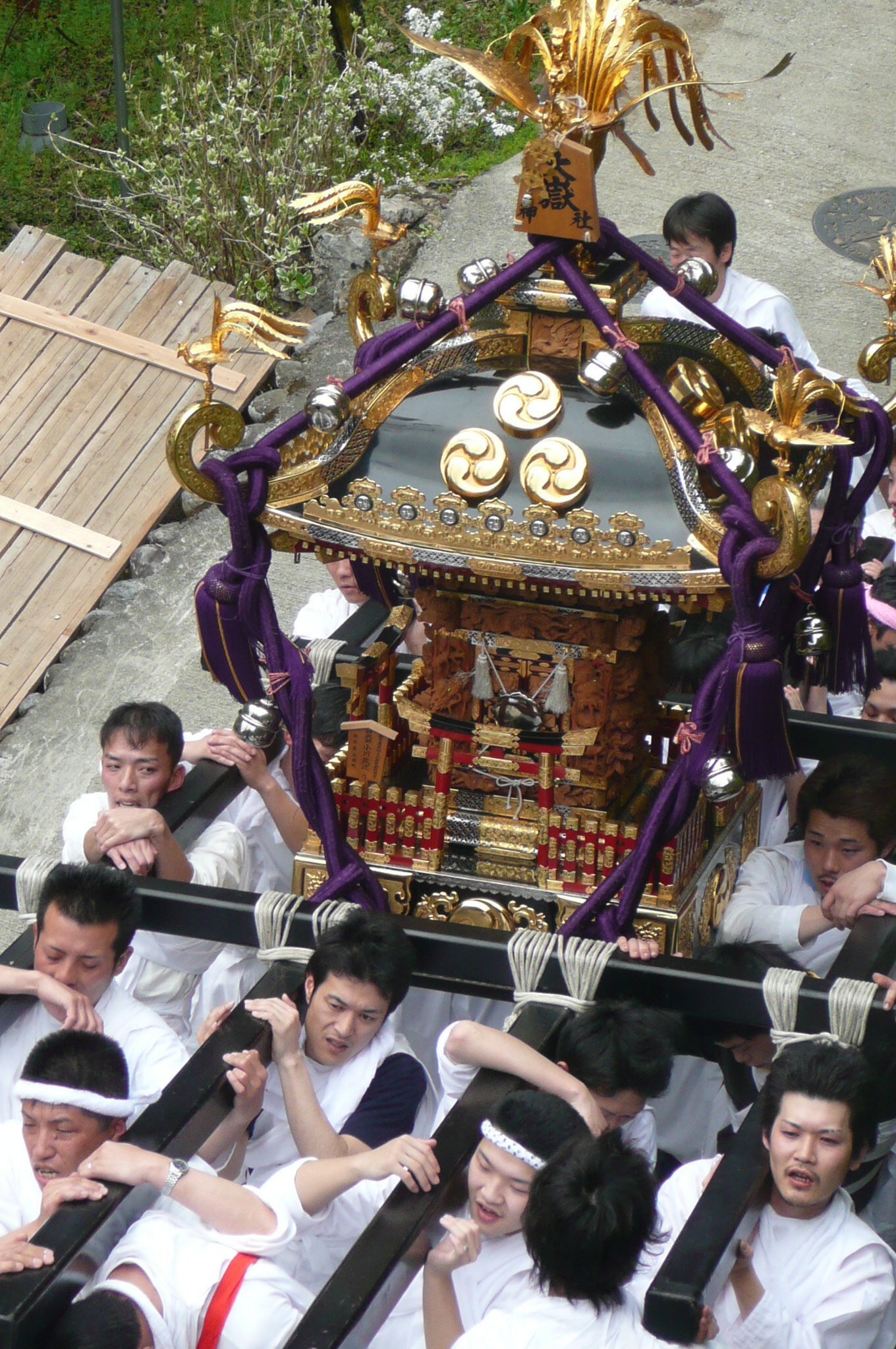 大嶽神社例大祭の様子